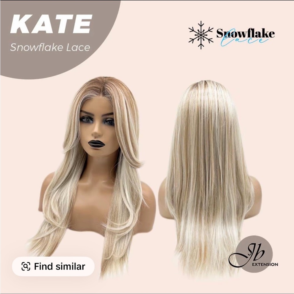 JB EXTENSION KATE 24 inches buttermilk NWOT tried on ONLY